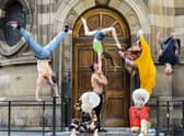 Ukrainian and Czech circus artists performed at the McEwan Hall during last year's Edinburgh Festival Fringe (Picture: Lisa Ferguson)