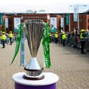 The cinch Scottish Premiership trophy looks destined to return to Celtic Park this week. (Photo by Craig Williamson / SNS Group)