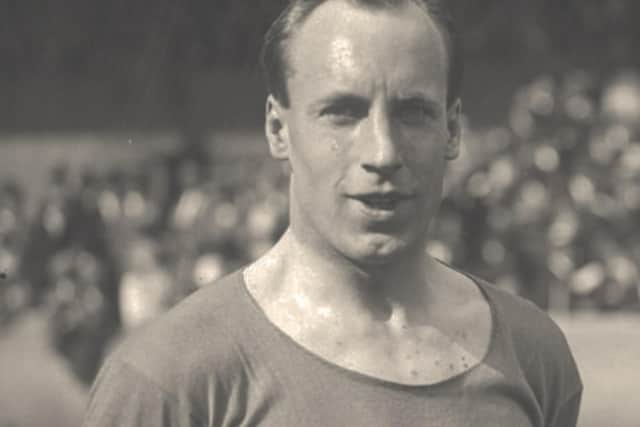 Eric Liddell's legacy is being celebrated at the Scottish Parliament where the sportsman's life and times are marked in a new exhibition mounted to coincide with the 100th anniversary of his extraordinary win in the 400 metres at the Paris Olympics. PIC: Contributed.