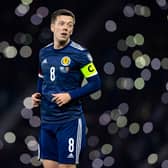 Callum McGregor has been called into the Scotland squad despite missing Celtic's last four games through injury. (Photo by Alan Harvey / SNS Group)