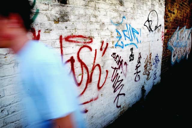 The reasons behind anti-social behaviour, like vandalism, can be complex (Picture: Graeme Robertson/Getty Images)