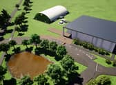 A four-court indoor tennis facility is to be built at the Moray Sports Centre in Elgin.