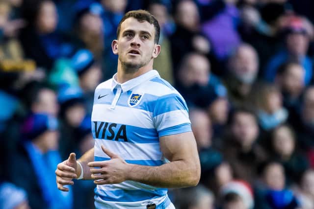 Emiliano Boffelli has played some of his best rugby for Argentina while an Edinburgh player. (Photo by Ross Parker / SNS Group)
