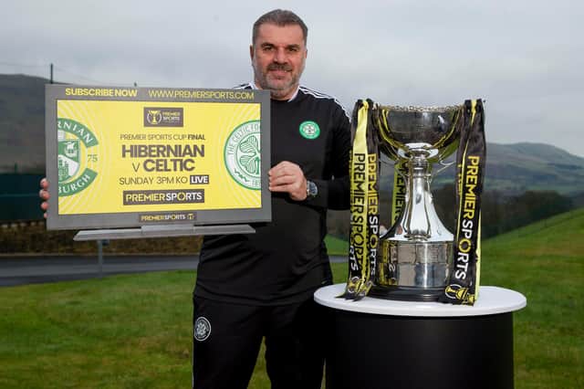 Celtic manager Ange Postecoglou was speaking at a Premier Sports Cup event. Premier Sports is available on Sky, Virgin TV and the Premier Player from £12.99 per month, and on Amazon Prime as an add-on subscription.