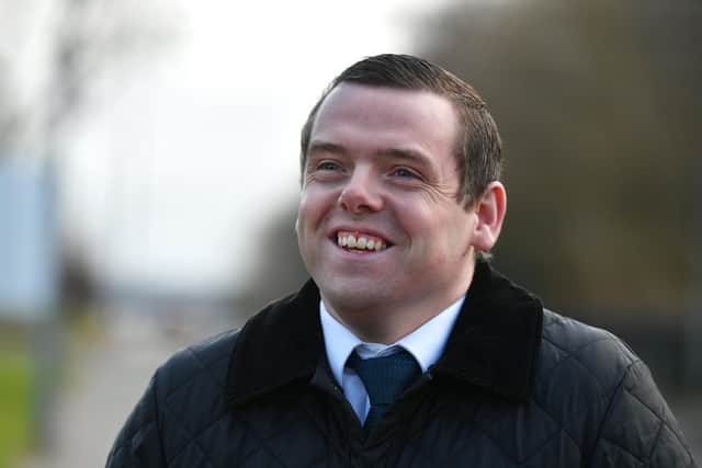 Douglas Ross pushed Nicola Sturgeon on the question of retaining exams.