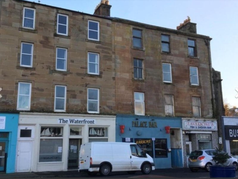 The good news about this one bedroom flat in Rothesay, on the Isle of Bute, is that it looks out across the bay and is being auctioned with a guide price of just £10,000. The bad news is that its currently in unsafe condition and needs complete redevelopment. It could be the perfect buy for somebody looking for a project. Contact Auction House Scotland for more details.