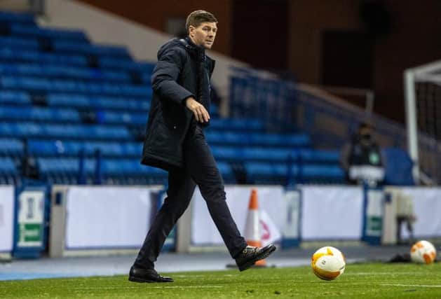 Rangers manager Steven Gerrard is wary of the threat Aberdeen could pose to his team's perfect home record in the Premiership when they visit Ibrox on Sunday. (Photo by Alan Harvey / SNS Group)
