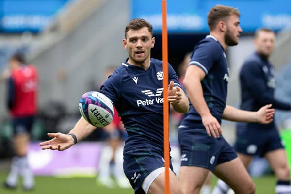 Ben White has recovered from an ankle injury and will start for Scotland against Georgia at Scottish Gas Murrayfield. (Photo by Craig Williamson / SNS Group)