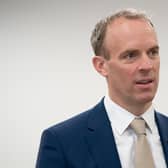 Former Deputy Prime Minister and justice secretary Dominic Raab. Picture: Joe Giddens/PA Wire