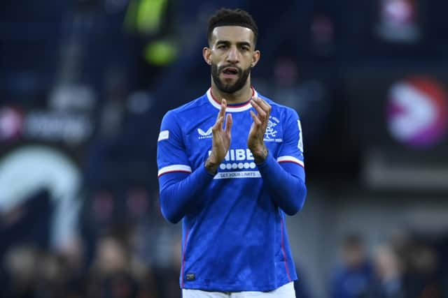 Rangers defender Connor Goldson is dejected after the recent Viaplay Cup final defeat to Celtic at Hampden Park. (Photo by Rob Casey / SNS Group)