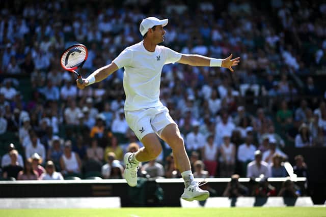 Andy Murray's Wimbledon campaign has come to an end following a five-set defeat by Stefanos Tsitsipas.