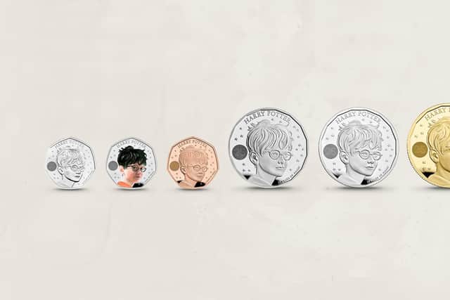 The Royal Mint's Harry Potter Collection celebrates the 25th anniversary of Harry Potter and The Philosopher's Stone.