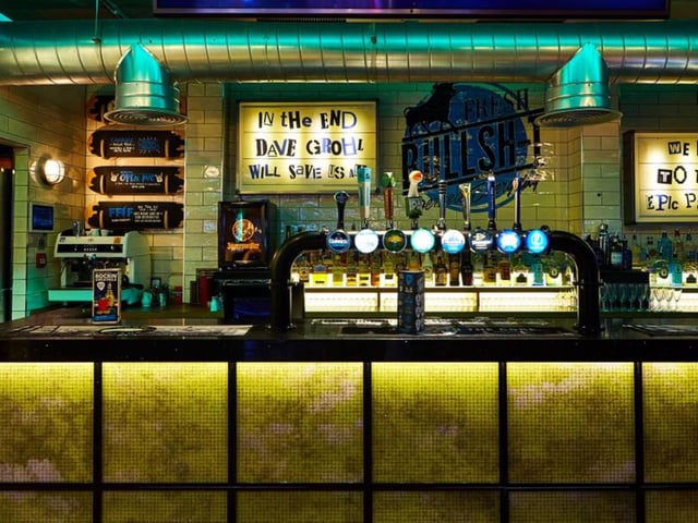 Belushi's in Market Street is an international sports bar that's always packed to the rafters when a big game  is on. Grab a burger and some wings, play beer pong and enjoy the match.