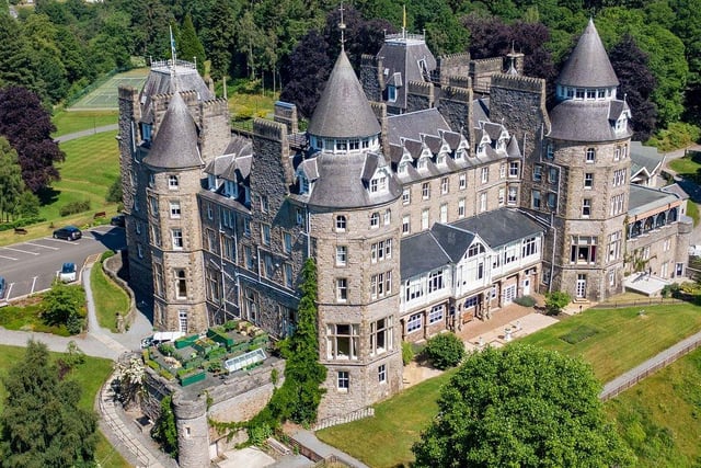 A second great value hotel in the tourist town of Pitlochry, The Atholl Palace Hotel is the epitome of Scottish Baronial splendour, overlooking wooded parkland grounds. Originally opened as the Athole Hydropathic in Victorian times, the hotel still features a pool, alongside a fitness centre with gym and a tennis court. Around £174 will get you a room for the night.