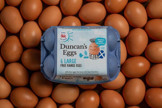 Duncan Farms has experienced rising demand for its traceable, Scottish free range eggs.