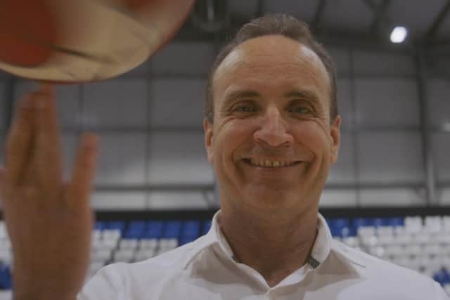 Celtic fan Tony McDaid was part of Rangers Basketball Club in the late 1980s.