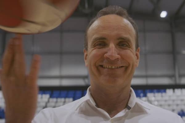 Celtic fan Tony McDaid was part of Rangers Basketball Club in the late 1980s.