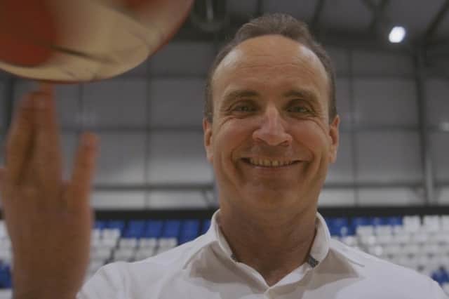 Celtic fan Tony McDaid was part of Rangers Basketball Club in the late 1980s.
