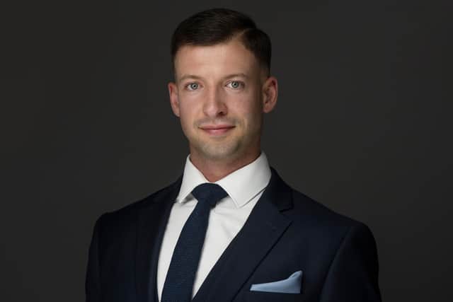 Dr James McIlroy, CEO at EnteroBiotix, which was established in 2017 and is headquartered in Glasgow. Picture: Pete Copeland