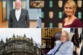 JK Rowling, Anders Povlsen and Sir Ian Wood are among the richest people in Scotland according to the latest Sunday Times Rich List.
