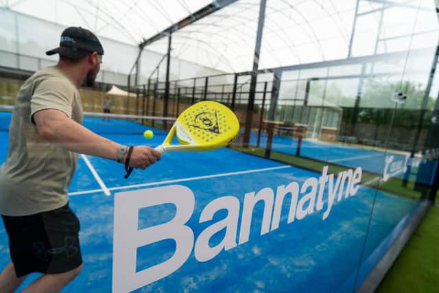 Padel is proving popular with further investment planned by Bannatyne Group throughout 2026.