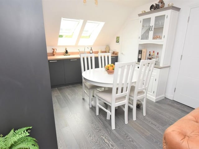 Kitchen and dining area.