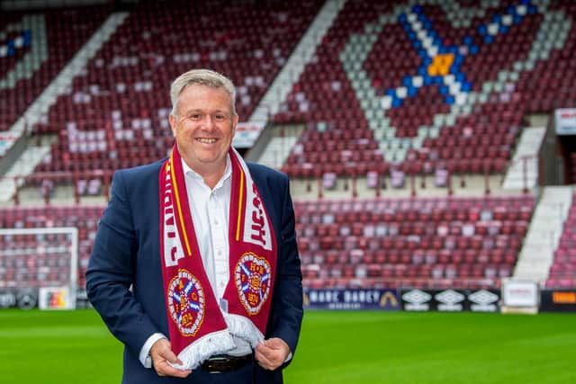 Hearts CEO Andrew McKinlay. (Photo by Bill Murray / SNS Group)