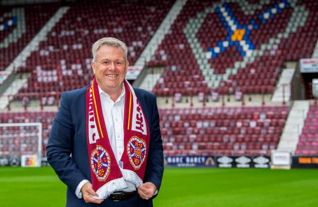 Hearts CEO Andrew McKinlay. (Photo by Bill Murray / SNS Group)