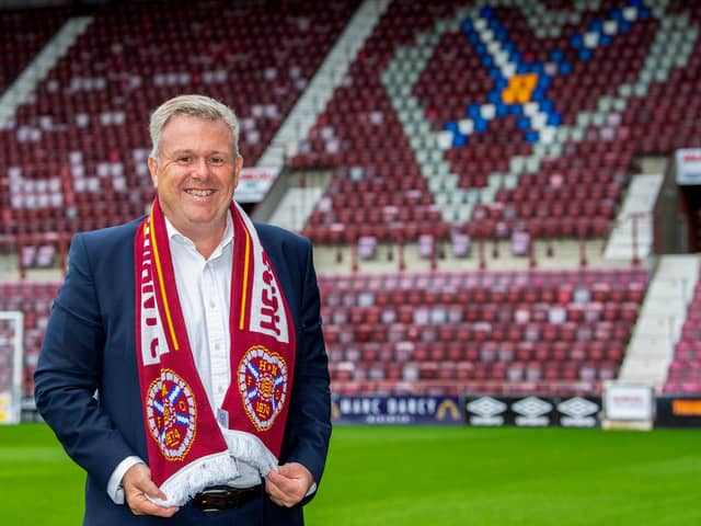 Hearts CEO Andrew McKinlay. (Photo by Bill Murray / SNS Group)