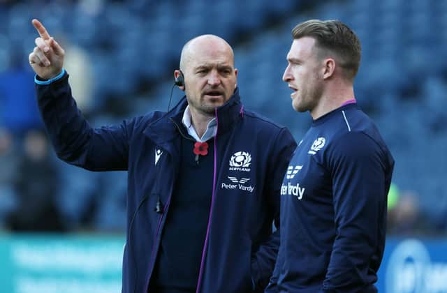 Scotland head coach Gregor Townsend has explained his decision to omit Stuart Hogg from the summer tour.  (Photo by Craig Williamson / SNS Group)