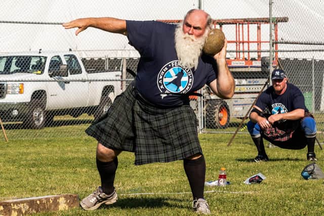 It is said the original purpose of the Highland Games was to select the most able-bodied men to serve as warriors or couriers.