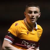 Jake Hastie in action for Motherwell last season. (Photo by Craig Foy / SNS Group)