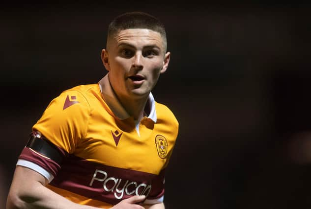 Jake Hastie in action for Motherwell last season. (Photo by Craig Foy / SNS Group)