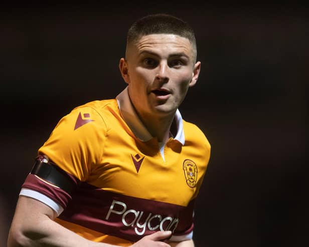 Jake Hastie in action for Motherwell last season. (Photo by Craig Foy / SNS Group)