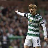Celtic striker Kyogo Furuhashi has been tipped as a potential Harry Kane replacement at Tottenham. (Photo by Craig Foy / SNS Group)