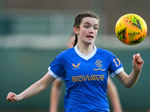 The Rangers teen has been another regular feature in the Gers first team despite having several experienced first team players ahead of her, which speaks volumes for her talent.