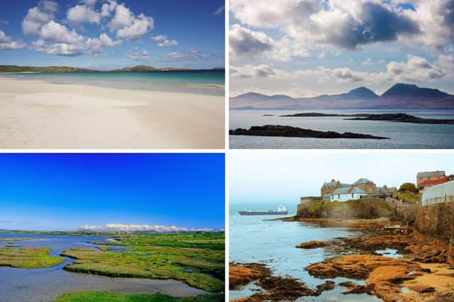 Scotland's largest islands feature a range of stunning landscapes.