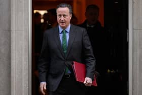 Foreign Secretary David Cameron said the UK could recognise the state of Palestine in future.