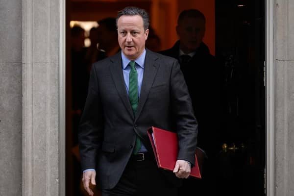 Foreign Secretary David Cameron said the UK could recognise the state of Palestine in future.