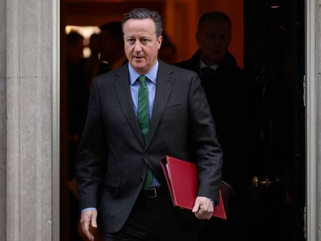 Foreign Secretary David Cameron said the UK could recognise the state of Palestine in future.