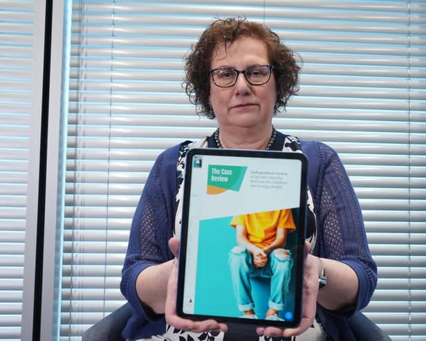 Retired consultant paediatrician Dr Hilary Cass presented her Independent Review of Gender Identity Services for Children and Young People last week (Picture: Yui Mok/PA)