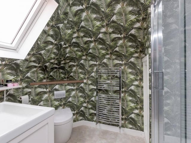 Second floor shower room.