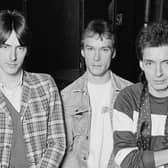 The Jam, 19th December 1981. Left to right: singer and guitarist Paul Weller, drummer Rick Buckler and bassist Bruce Foxton