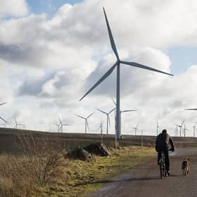 The Whitelee Wind Farm on Eaglesham Moor in East Renfrewshire. The Scottish Governments wants to speed up the process for approving electricity infrastructure projects (Picture: John Devlin)