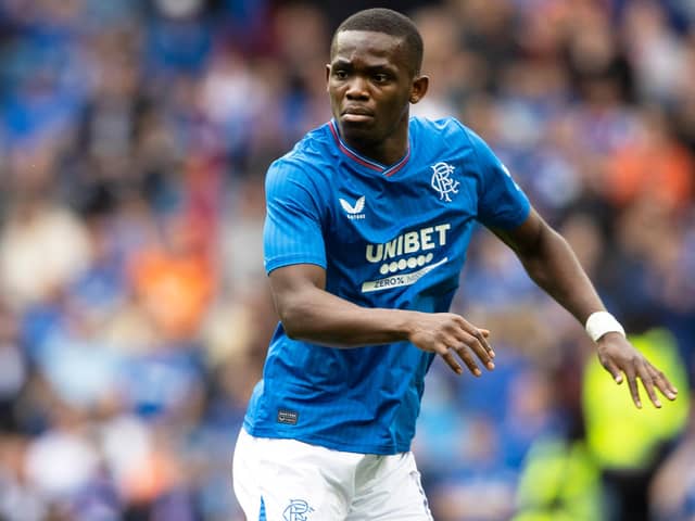 It is difficult to see how Rabbi Matondo will feature in Rangers' frontline mix that Michael Beale settles on with a raft of new forward options. (Photo by Alan Harvey / SNS Group)