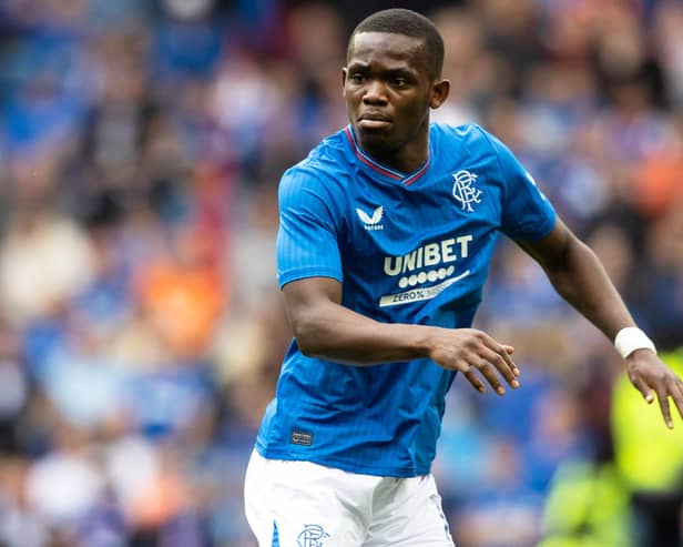 It is difficult to see how Rabbi Matondo will feature in Rangers' frontline mix that Michael Beale settles on with a raft of new forward options. (Photo by Alan Harvey / SNS Group)