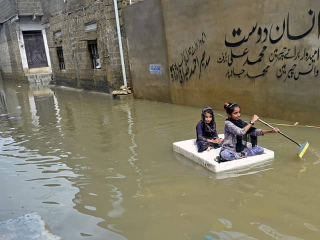Floods, droughts and wildfires are a growing problem for many parts of the world (Picture: Rizwan Tabassum/AFP via Getty Images)