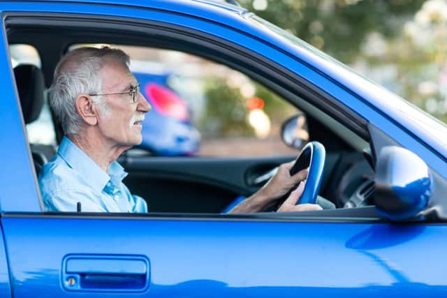 Drivers over the age of 70 must renew their licence every three years