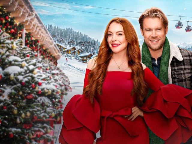 The much-publicised Netflix festive film ticks a fair few boxes familiar to fans of the genre - an heiress, cute children, snow, a picturesque inn, bizarre plot contrivances and true love. Lindsay Lohan stars as a young and newly-engaged heiress who suffers from amnesia after a skiing accident. She finds herself in the care of a handsome lodge owner and his daughter in the days before Christmas. It's not too tricky to predict what happens next.