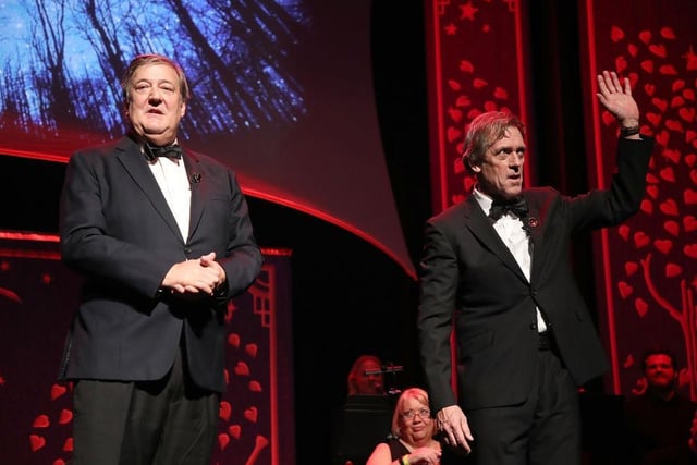 Stephen Fry and Hugh Laurie won thefirst award in 1981 as part of the Cambridge Footlights - who also included Oscar-winning actress and screenwriter Emma Thompson and comedian Tony Slattery. They became one of the UK's most popular television double acts, before going on to find individual global fame with star roles in numerous television programmes and Hollywood films.